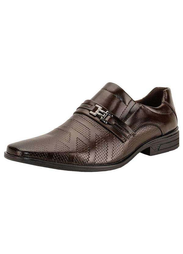 Bkarellus - Sapato Masculino Social Bkarellus - Tr081 - Café 1