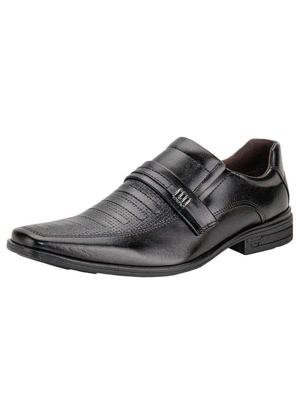 Bkarellus - Sapato Masculino Social Bkarellus Tr084 Preto