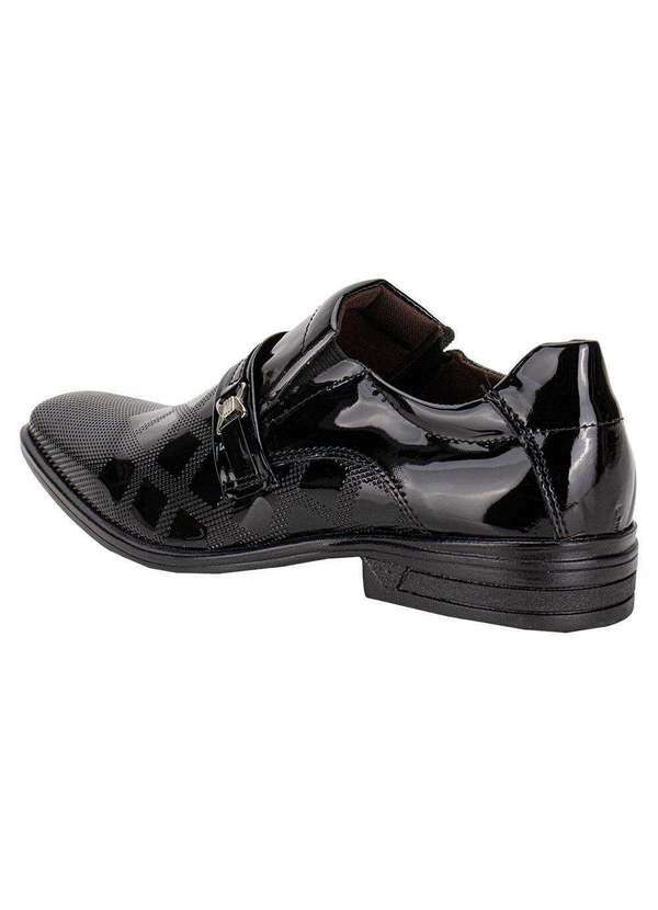 Bkarellus - Sapato Masculino Social Bkarellus Tr97 - Verniz/Preto 01 3