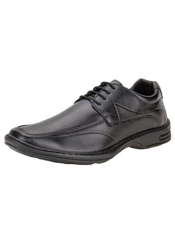 Franshoes - Sapato Masculino Social Franshoes Fb2514 - Preto