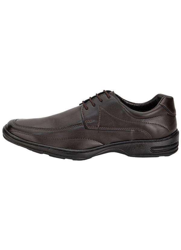 Franshoes - Sapato Masculino Social Franshoes Fb2514 - Café 2