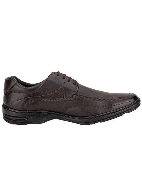 Franshoes - Sapato Masculino Social Franshoes Fb2514 - Café 5