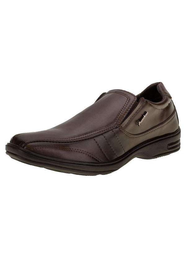 Franshoes - Sapato Masculino Social Franshoes - Fb2665 - Café