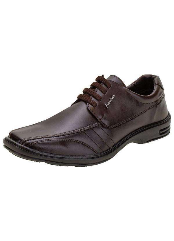 Franshoes - Sapato Masculino Social Franshoes - Fb2711 Café
