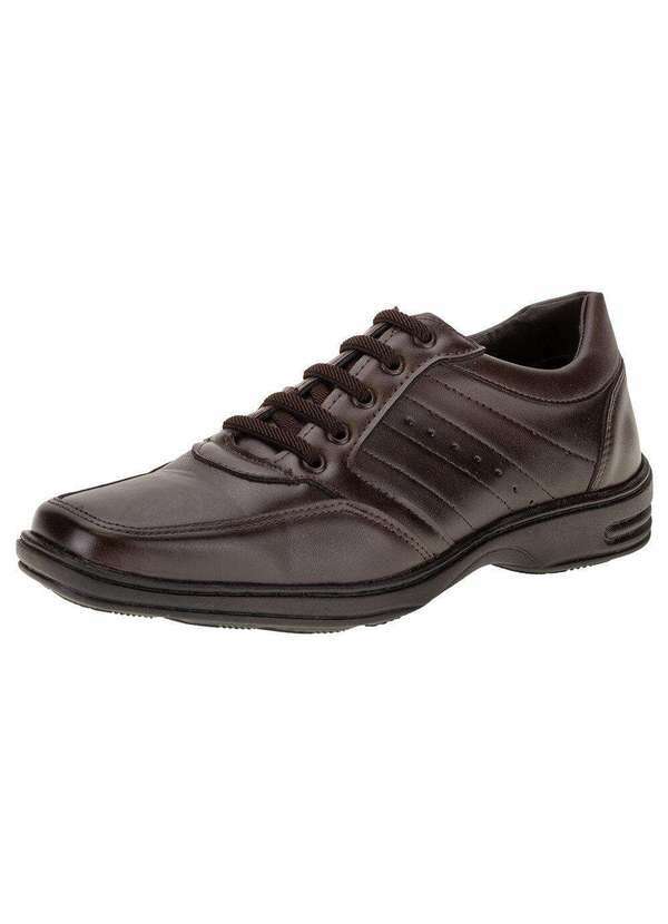 Franshoes - Sapato Masculino Social Franshoes - Fb2712 - Café