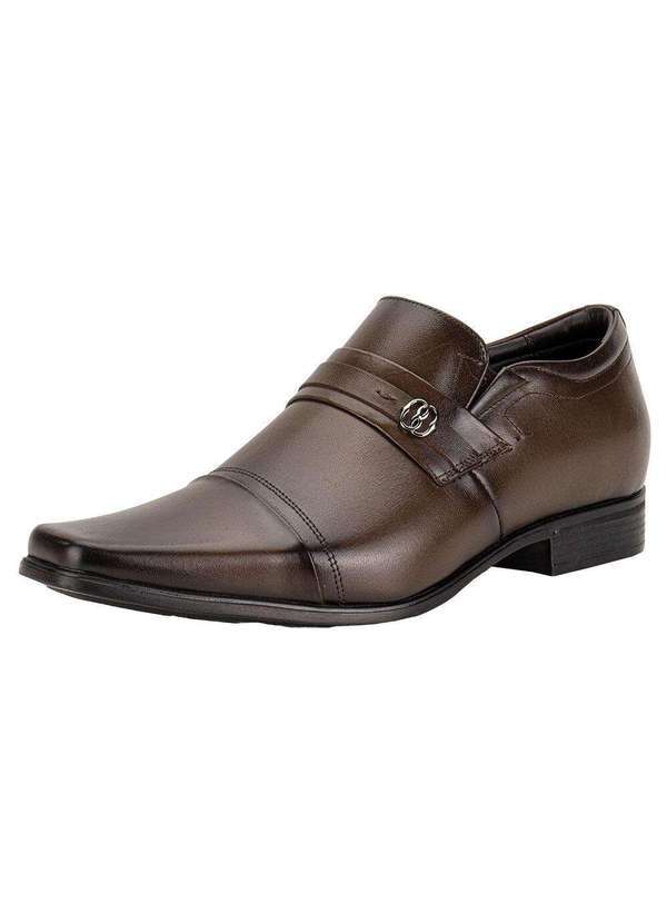 Jota Pe - Sapato Masculino Social Grow Air Antho Jota Pe 89801 - Café