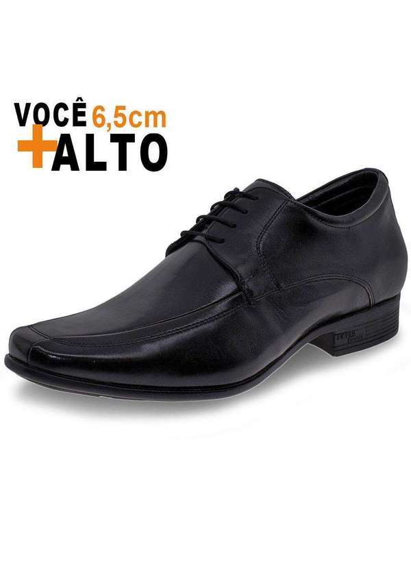 Jota Pe - Sapato Masculino Social Grow Air King Jota Pe - 71353 - Preto 01