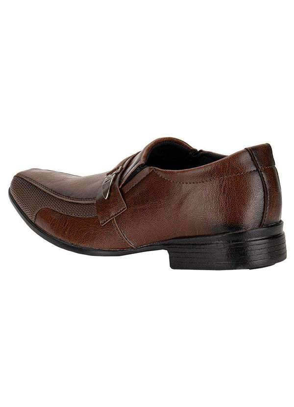 Mais Leve - Sapato Masculino Social Mais Leve 611 - Caramelo 3