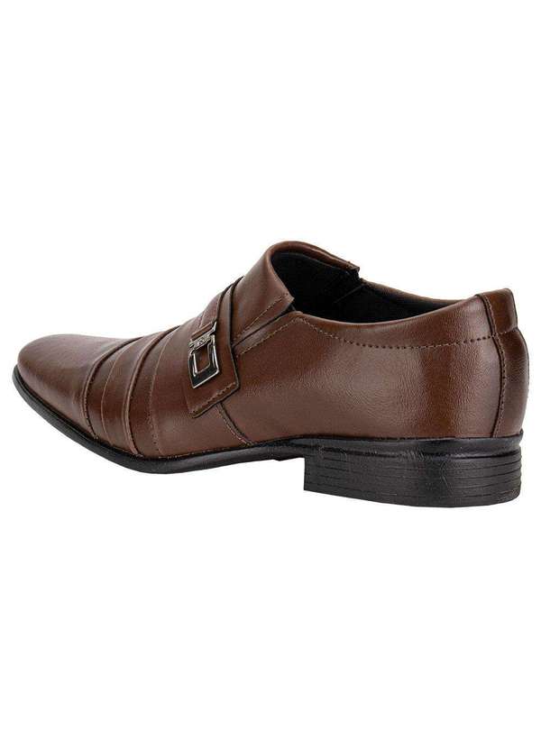 Mais Leve - Sapato Masculino Social Mais Leve 612 - Caramelo 3