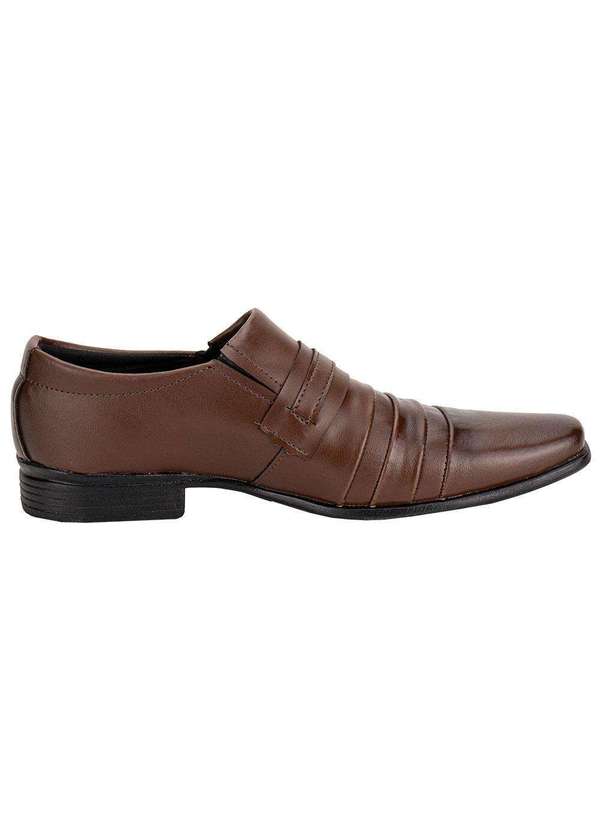 Mais Leve - Sapato Masculino Social Mais Leve 612 - Caramelo 5