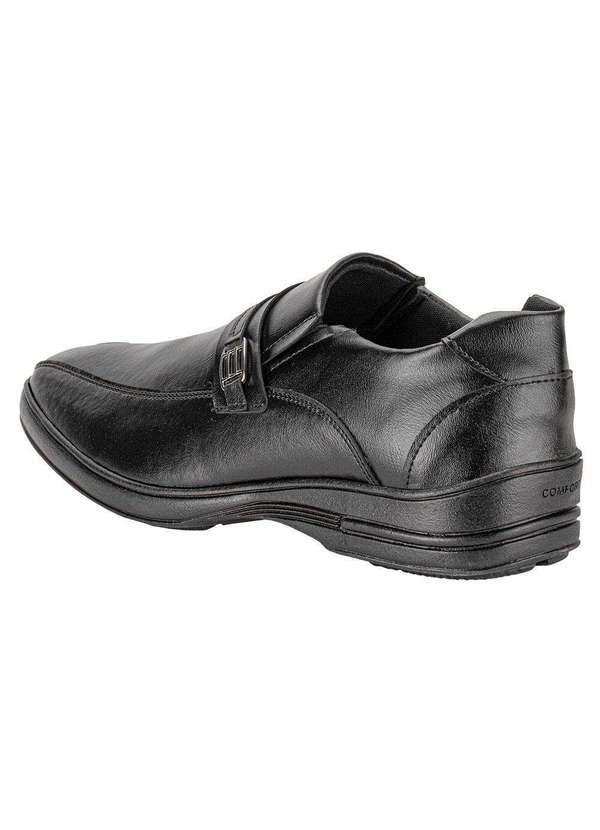Mais Leve - Sapato Masculino Social Mais Leve 902 - Preto 3