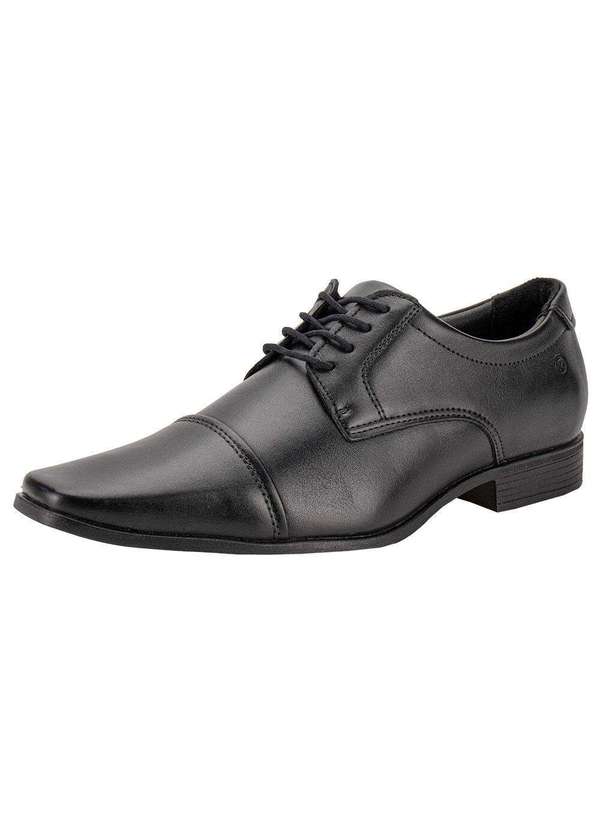Pegada - Sapato Masculino Social Pegada 127001 - Preto 4