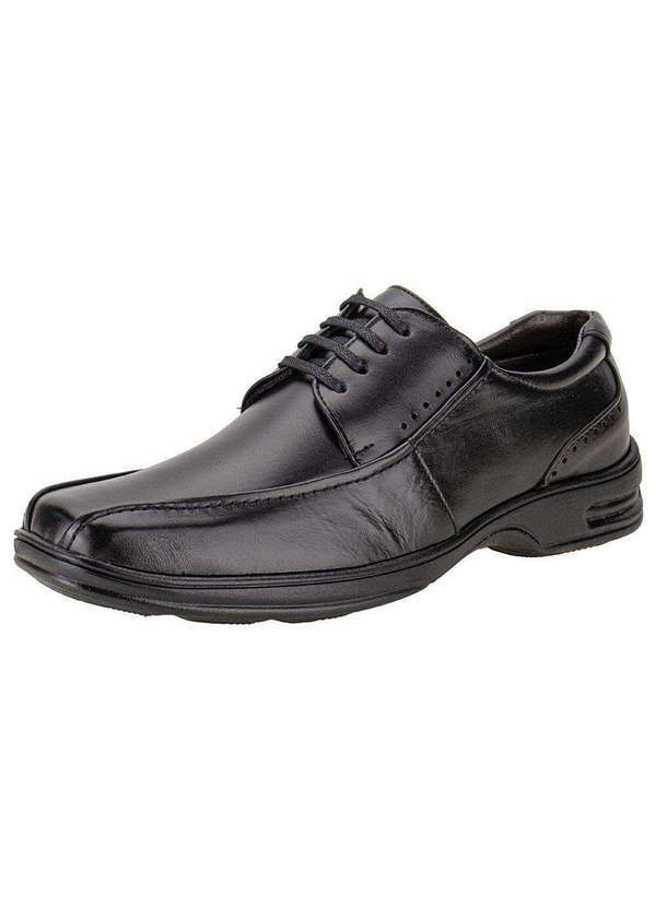 Zapattero - Sapato Masculino Social Zapattero 19101 - Preto