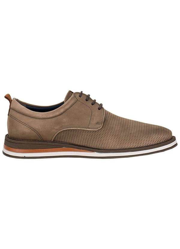 Democrata - Sapato Masculino Type Democrata - 272101 Taupe 4