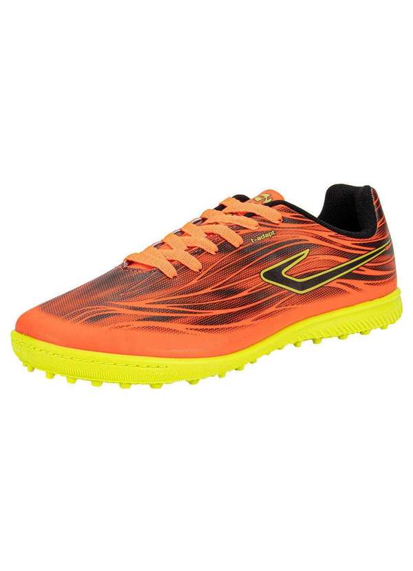 Topper - Chuteira Society Slick V Topper Tp0493 - Coral