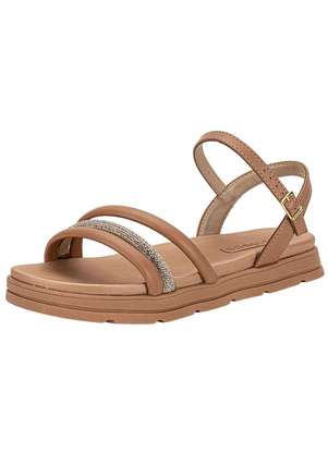 Sandália Feminina Flat Moleca 5490120 - MOLECA