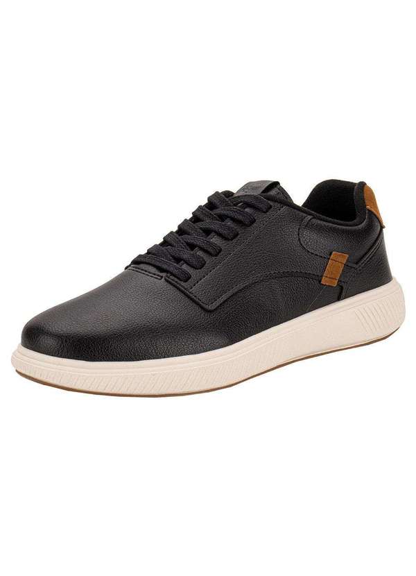 Brsport - Sapatênis Masculino Casual Brsport 2274112 - Preto/Café