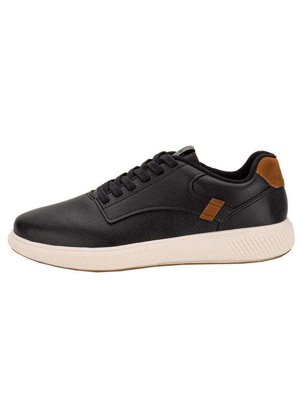 Brsport - Sapatênis Masculino Casual Brsport 2274112 - Preto/Café 2