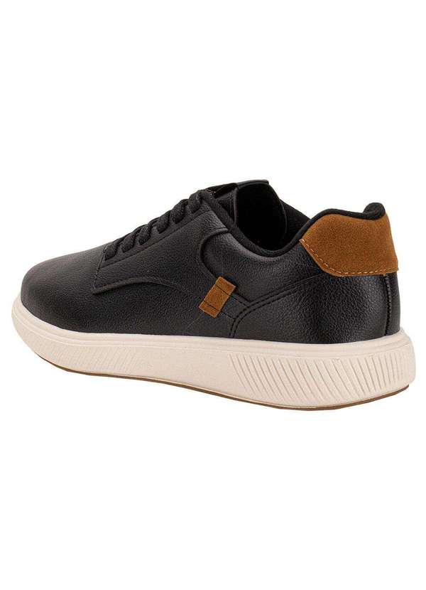 Brsport - Sapatênis Masculino Casual Brsport 2274112 - Preto/Café 3
