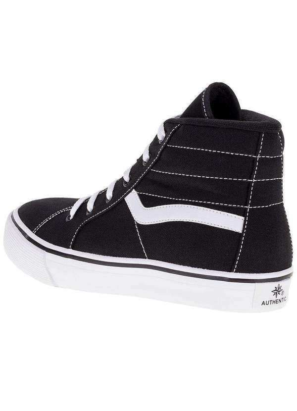 Plumax - Tênis Cano Alto Plumax - 9000 - Preto/Branco 3