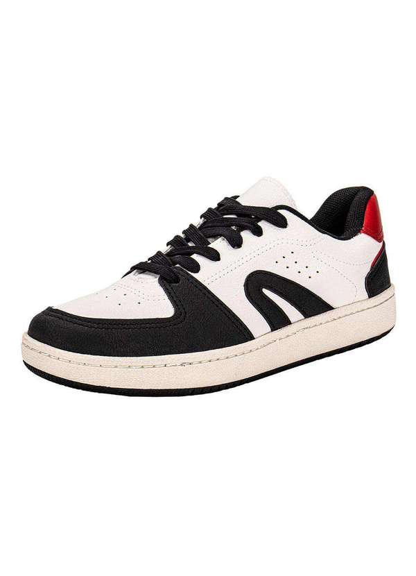 Rainha - Tênis Casual Liberty Ii Rainha Ra0244 - Branco/Preto
