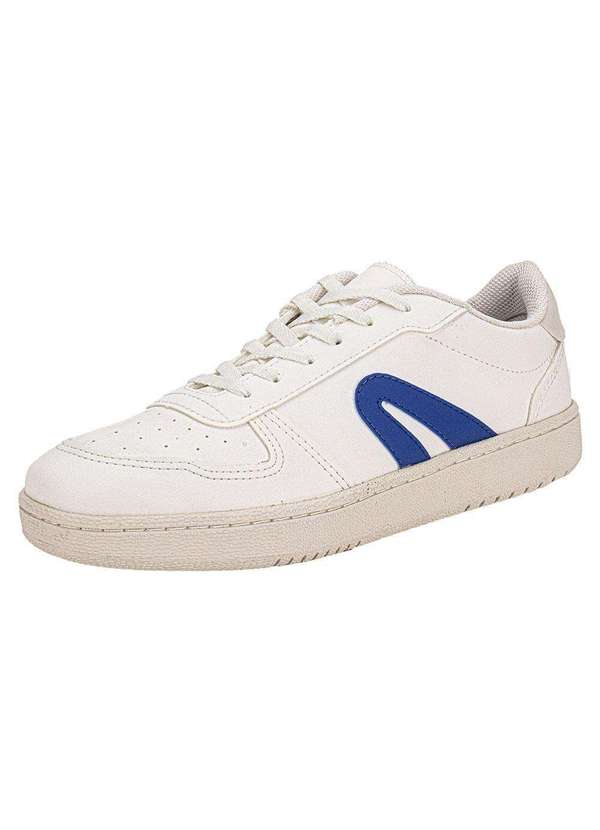 Rainha - Tênis Casual Liberty Rainha Ra0244 - Branco/Azul
