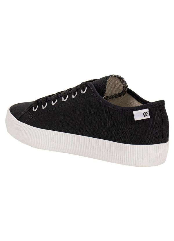 Rainha - Tênis Casual Master Rainha Ra0420 - Preto/Branco 3