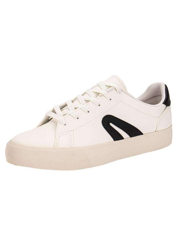 Rainha - Tênis Casual York Rainha Ra0243 - Branco/Preto