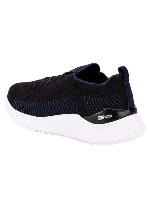 Actvitta - Tênis Masculino Actvitta 4901236 - Preto/Azul 3