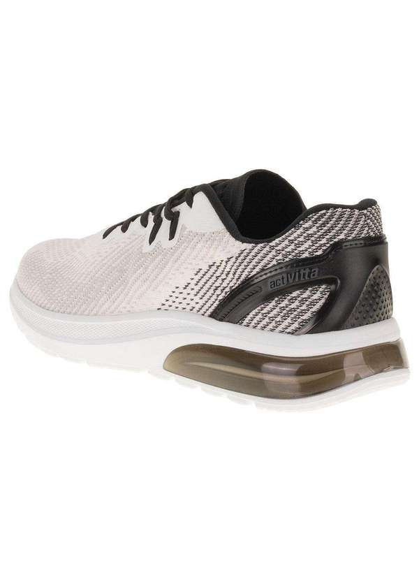 Actvitta - Tênis Masculino Actvitta 4926102 - Branco/Cinza 3