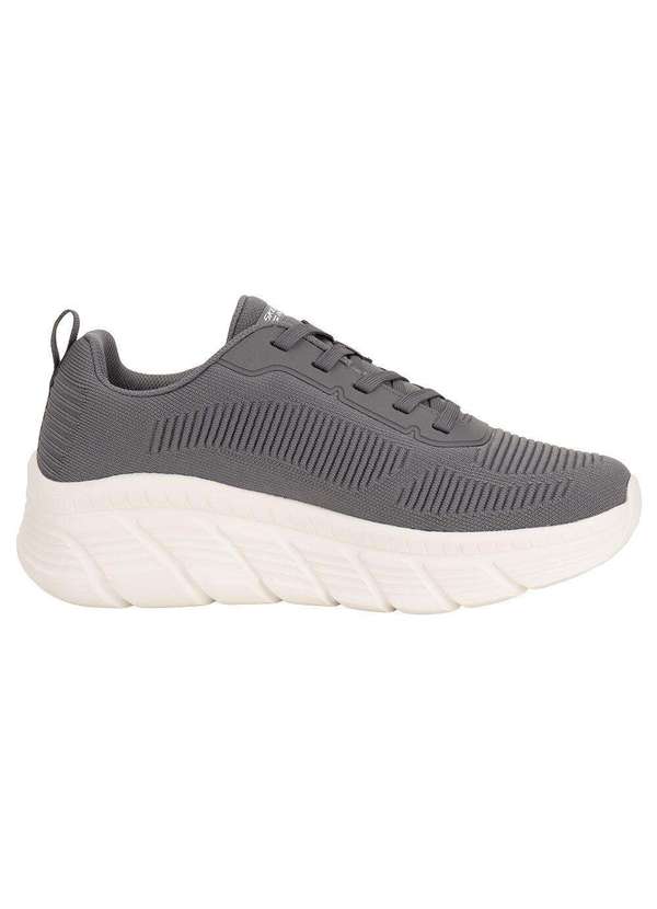 Skechers - Tênis Masculino  Bobs B Flex Skechers 118360 Cinza 3