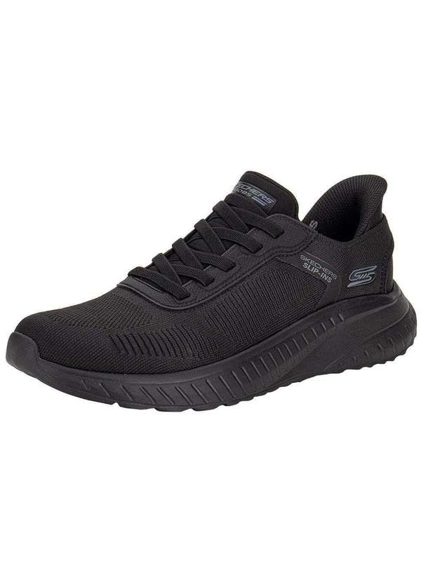 Skechers - Tênis Masculino Bobs Sport Squad Chaos - Solid Step Skechers - Preto
