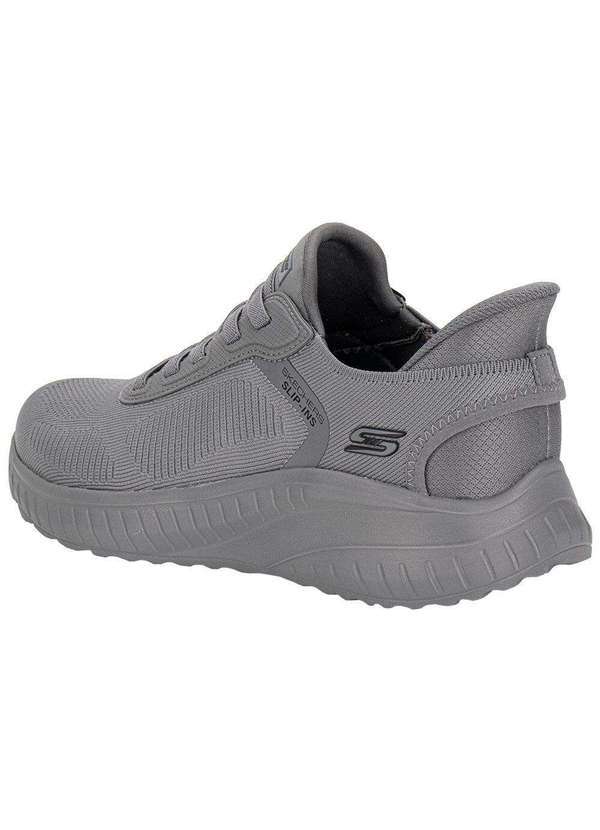 Skechers - Tênis Masculino Bobs Sport Squad Chaos - Solid Step Skechers - Cinza 3