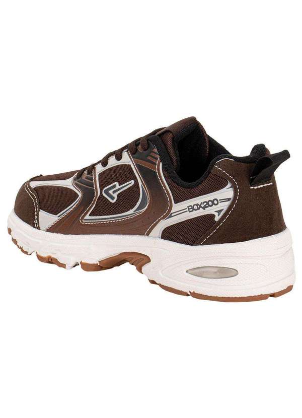 Box 200 - Tênis Masculino Box 200 Bx2555 Café 3