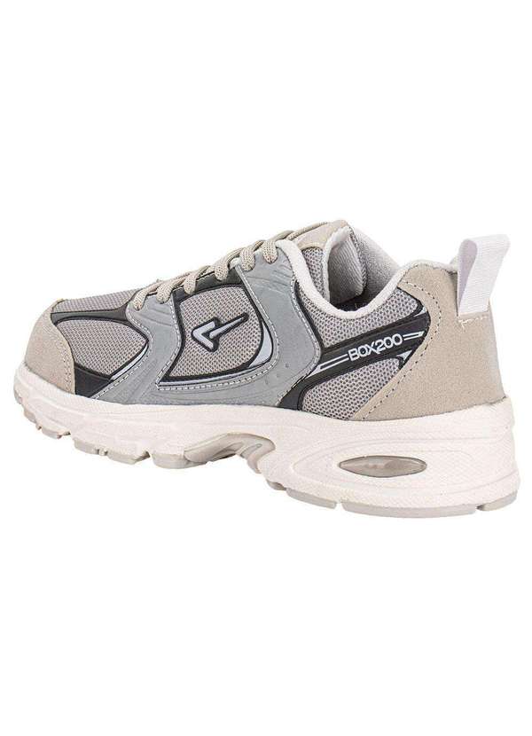 Box 200 - Tênis Masculino Box 200 Bx2555 Cinza 3