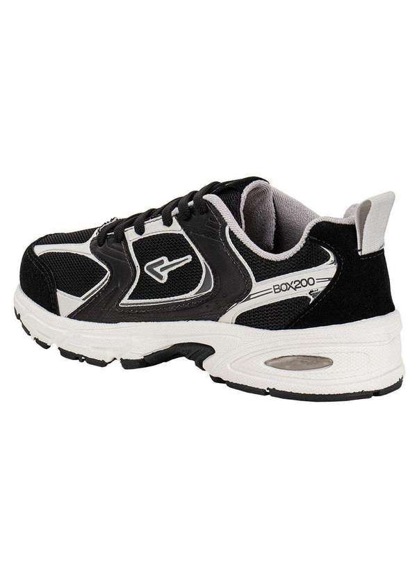 Box 200 - Tênis Masculino Box 200 Bx2555 Preto/Branco 3