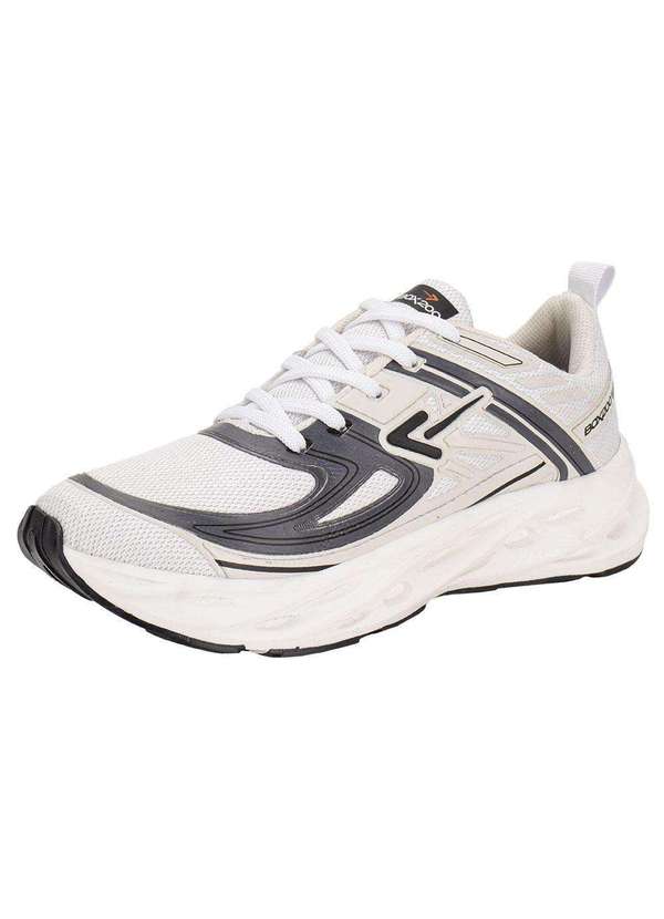 Box 200 - Tênis Masculino Box 200 Bx2591 Branco/Cinza