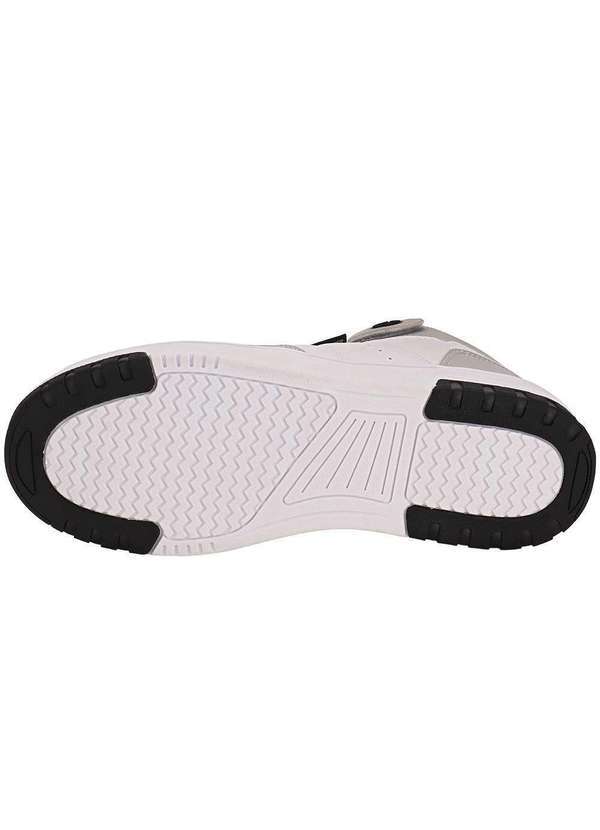 Ollie - Tênis Masculino Cano Alto Alpha 3 Ollie 400 - Branco/Cinza 4