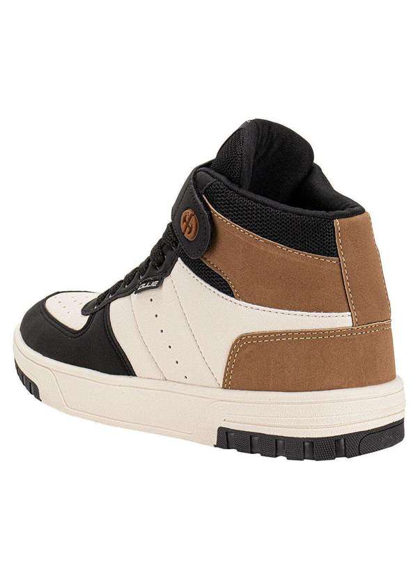 Ollie - Tênis Masculino Cano Alto Alpha 3 Ollie 400 - Bege/Preto 3