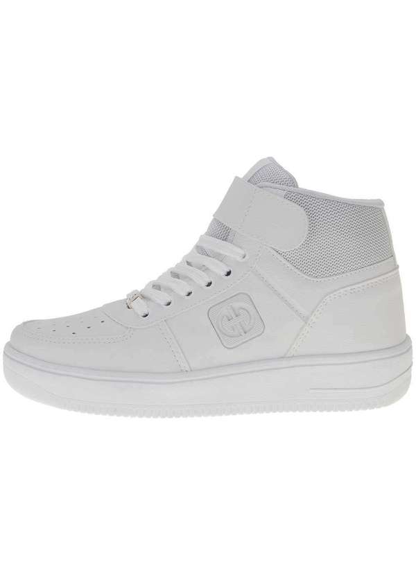 Ollie - Tênis Masculino Cano Alto Premium Ollie 417 - Branco 2