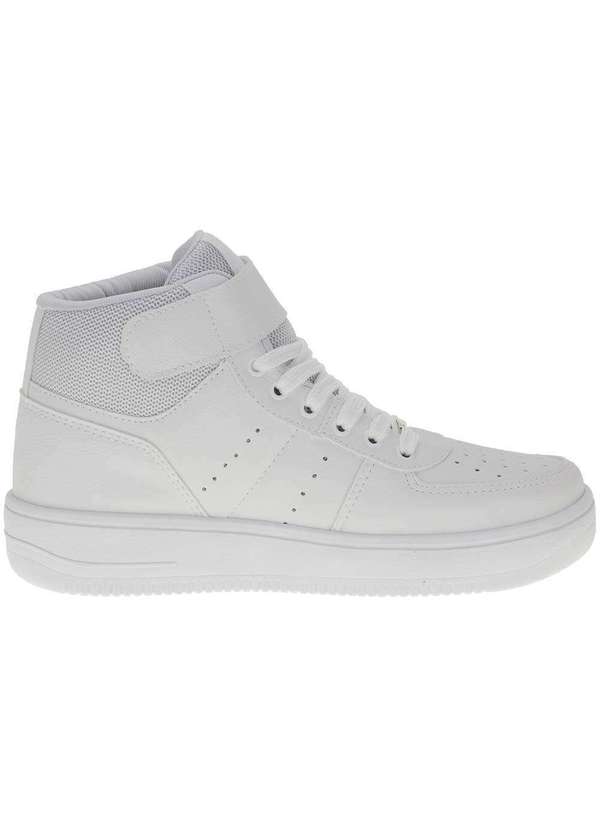 Ollie - Tênis Masculino Cano Alto Premium Ollie 417 - Branco 5