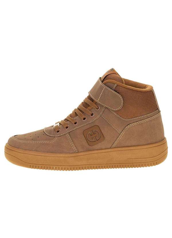 Ollie - Tênis Masculino Cano Alto Premium Ollie 417 - Camel 2