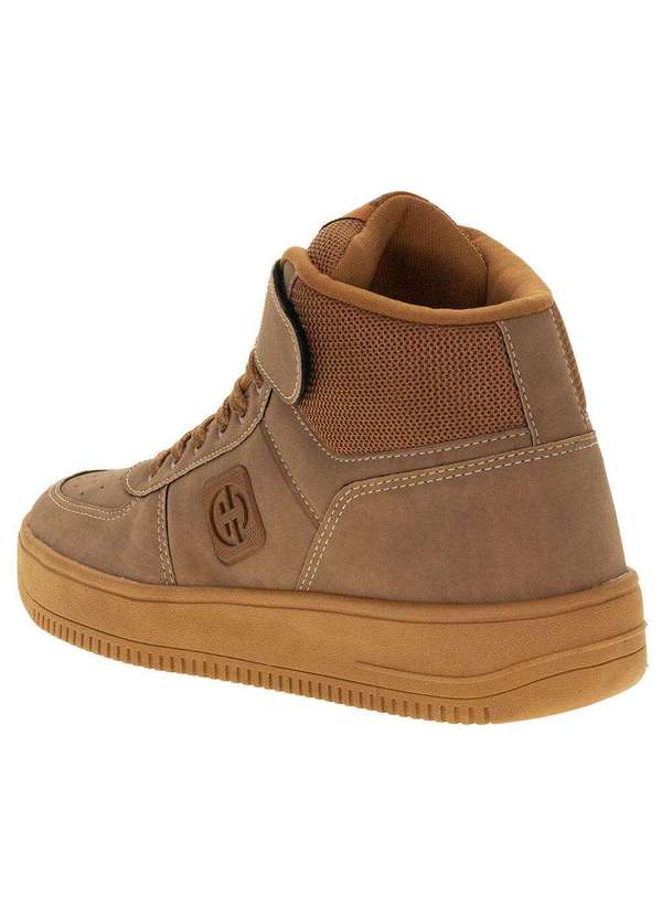 Ollie - Tênis Masculino Cano Alto Premium Ollie 417 - Camel 3