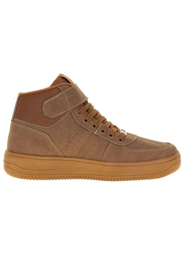 Ollie - Tênis Masculino Cano Alto Premium Ollie 417 - Camel 5