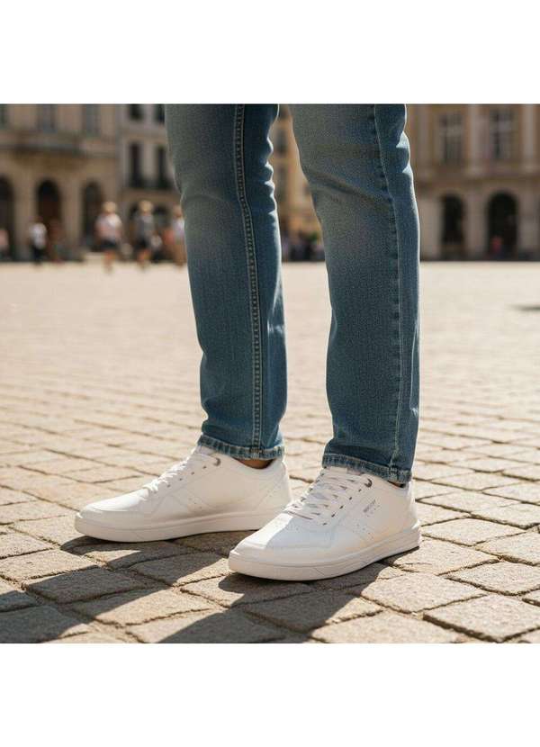 West Coast - Tênis Masculino Casual 141 City West Coast 313050 Branco 2