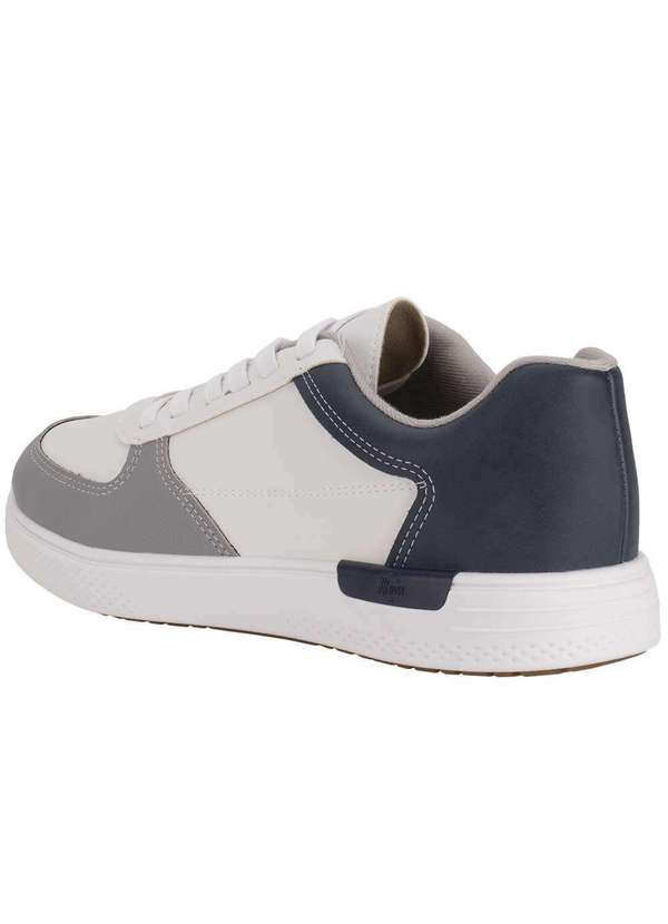 Brsport - Tênis Masculino Casual Brsport 2270113 - Branco/Cinza 3
