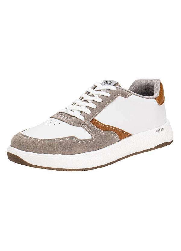 Brsport - Tênis Masculino Casual Brsport 2297102 - Branco/Cinza 1