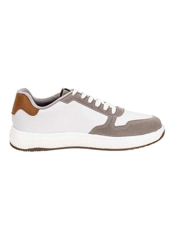Brsport - Tênis Masculino Casual Brsport 2297102 - Branco/Cinza 5