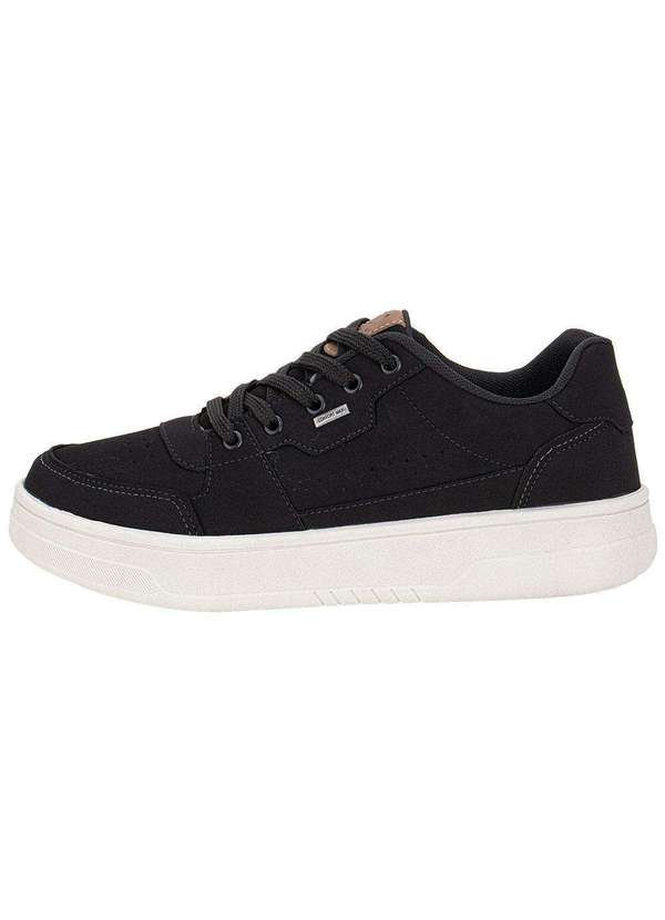 Confort Way - Tênis Masculino Casual Confort Way 902501 - Preto 2