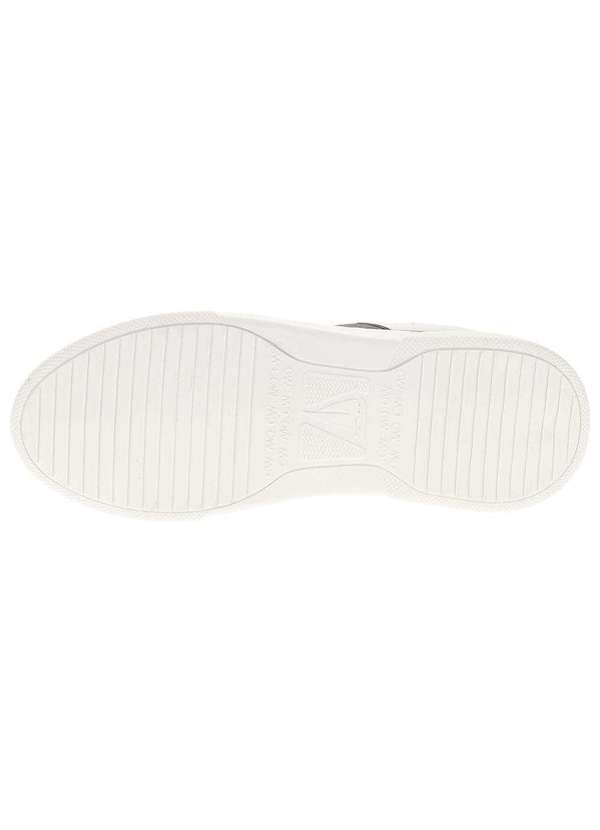 Confort Way - Tênis Masculino Casual Confort Way - 9114 - Preto/Branco 4